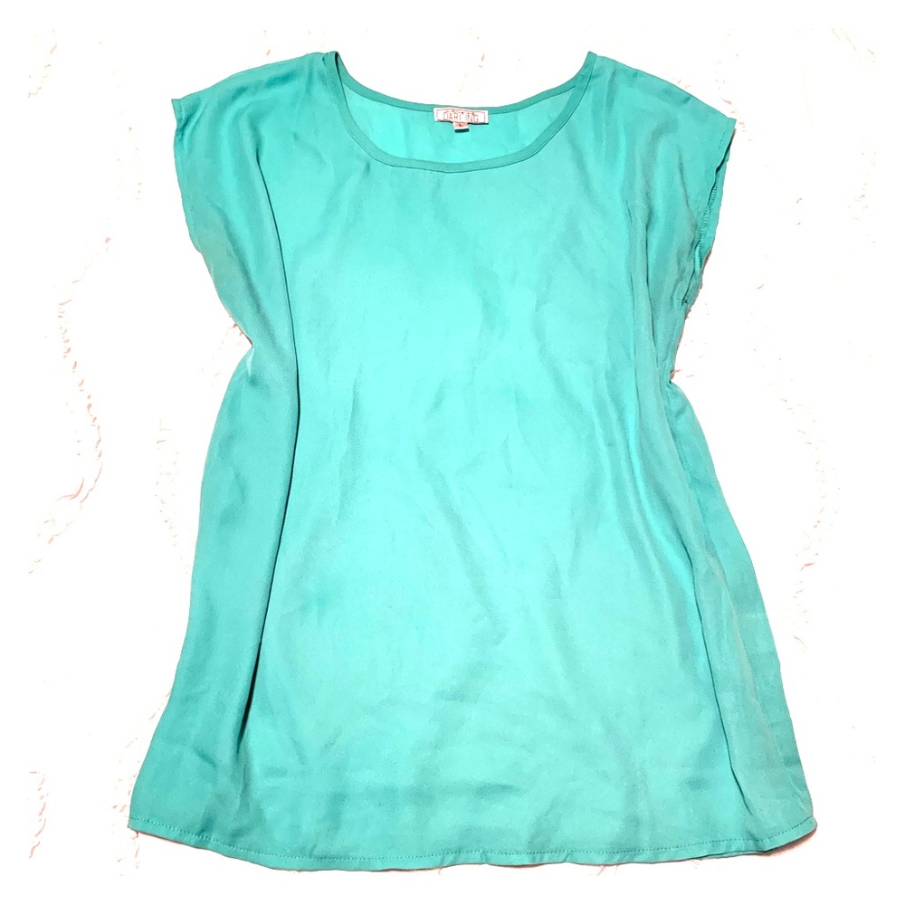 Turquoise Women’s Relaxed Fit Blouse (bin2)